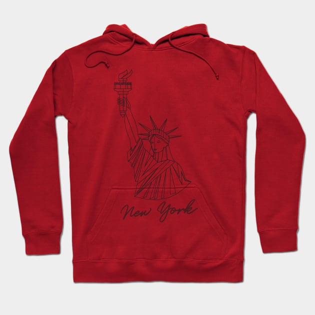 New York Hoodie by dddesign